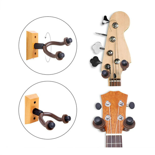 Guitar Hanger,Guitar Hanger Wall Mount,Guitar Hanger Hook for Electric Acoustic Guitar Ukulele and Bass 